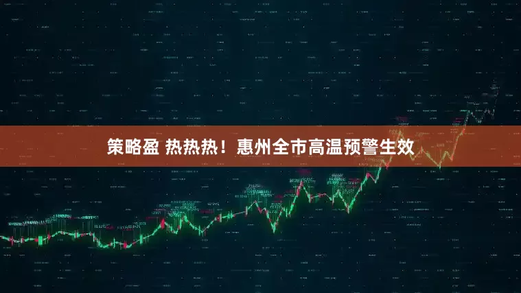 策略盈 热热热！惠州全市高温预警生效